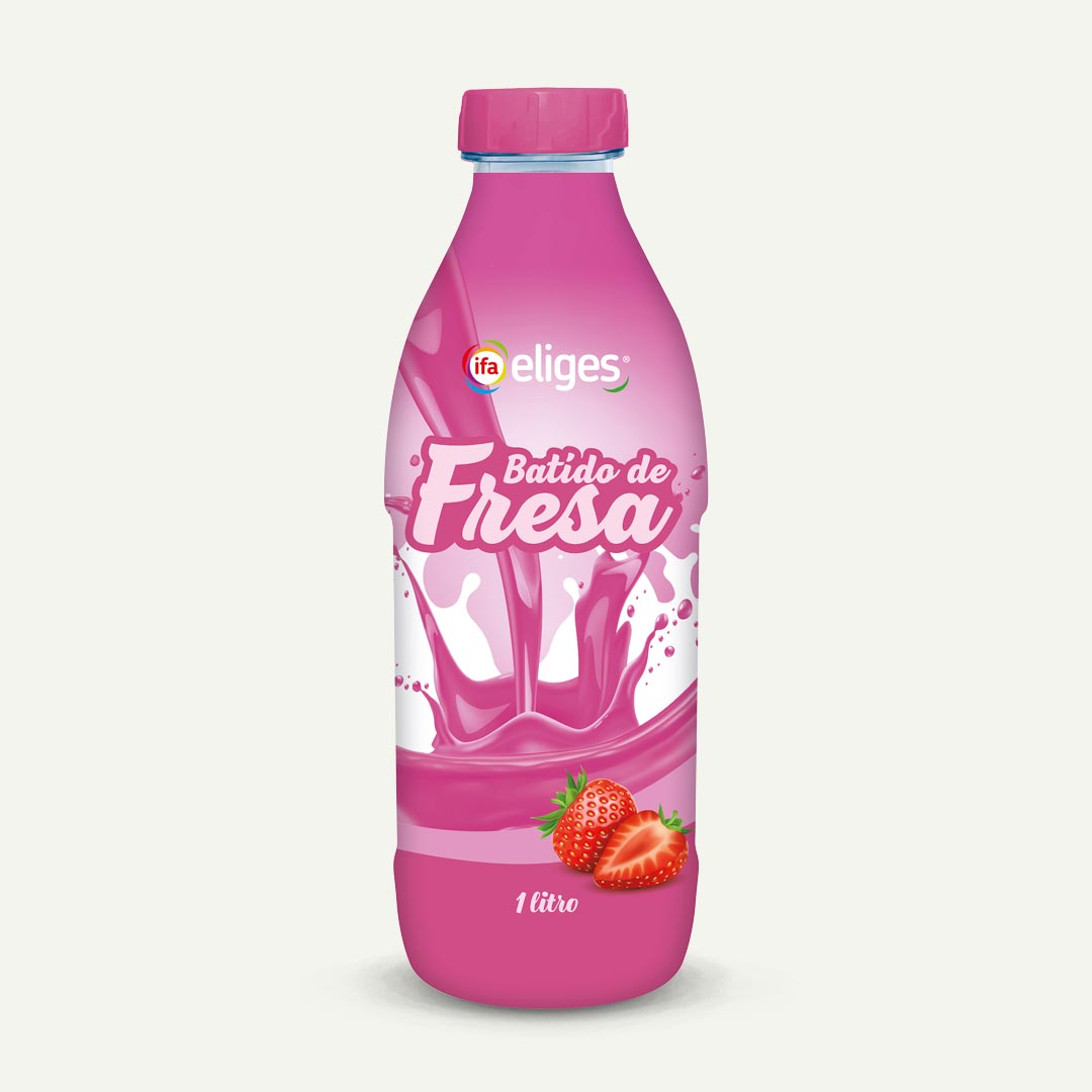 BATIDO DE FRESA IFA-ELIGES 1L