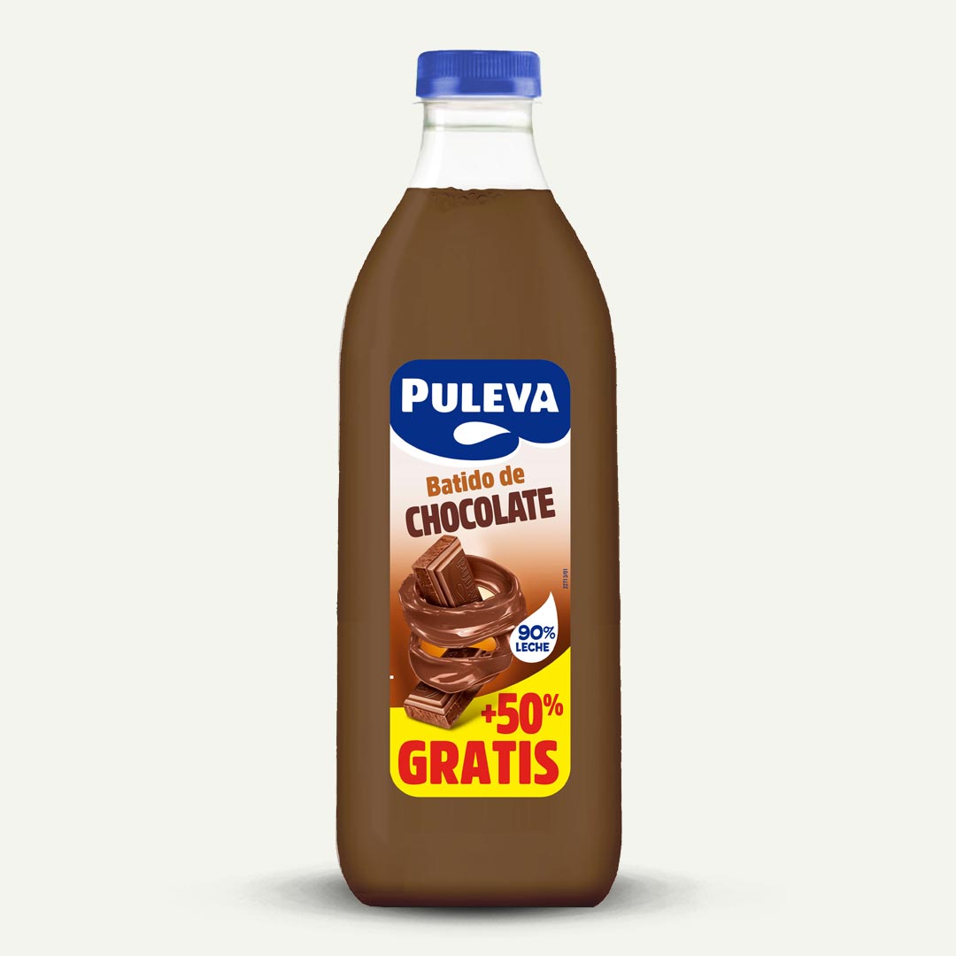 BATIDO CACAO PULEVA 1L + 50% GRATIS