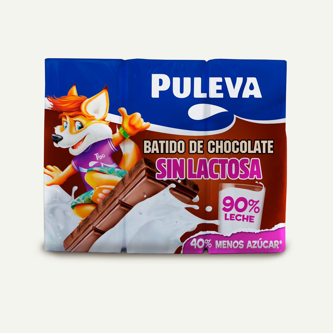 BATIDO CACAO SIN LACTOSA PULEVA P-6 20CL