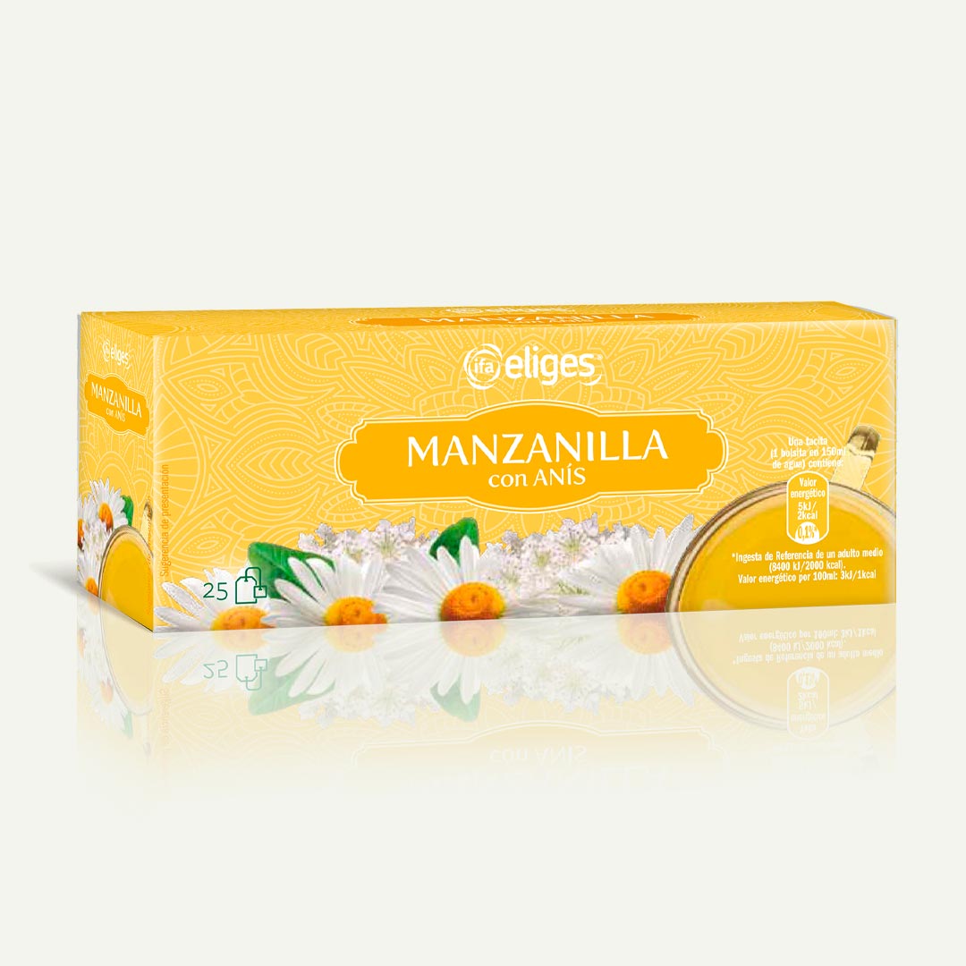 INFUSIÓN MANZANILLA CON ANÍS IFA-ELIGES 25 SOBRES