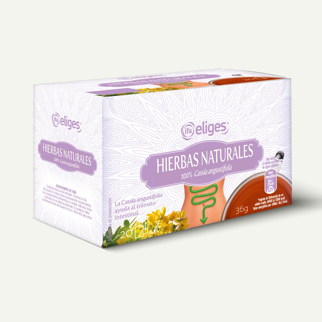 INFUSIÓN LAXANTE HIERBAS NATURALES IFA-ELIGES 20 SOBRES