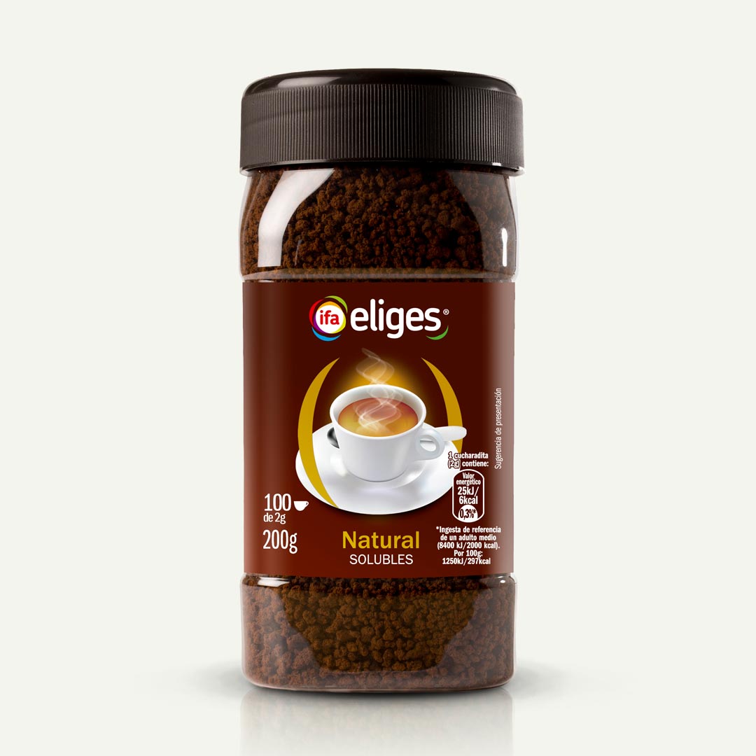 CAFÉ SOLUBLE NATURAL IFA-ELIGES 200G