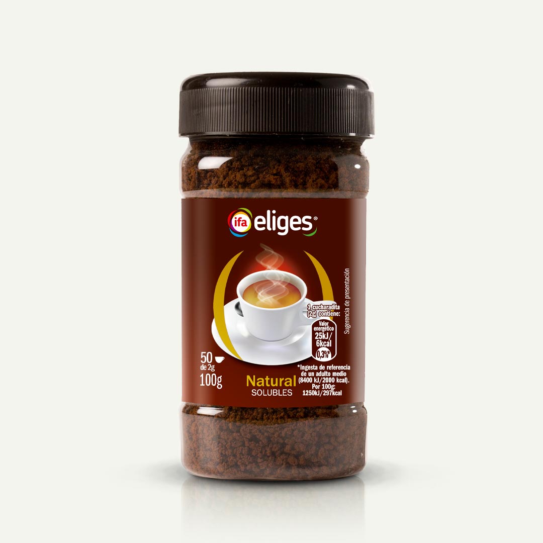 CAFÉ SOLUBLE NATURAL IFA-ELIGES 100G