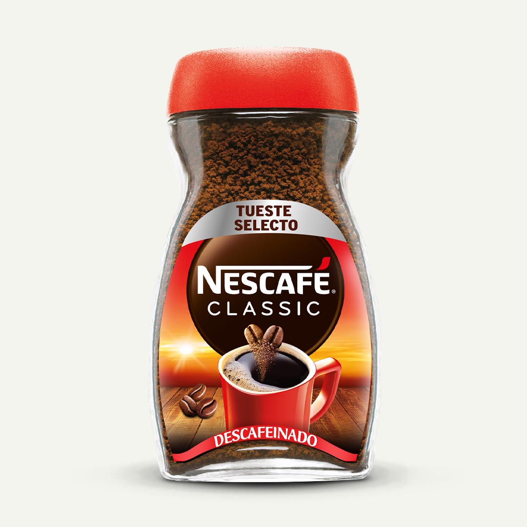 CAFÉ SOLUBLE NESCAFÉ CLASSIC DESCAFEINADO 200G