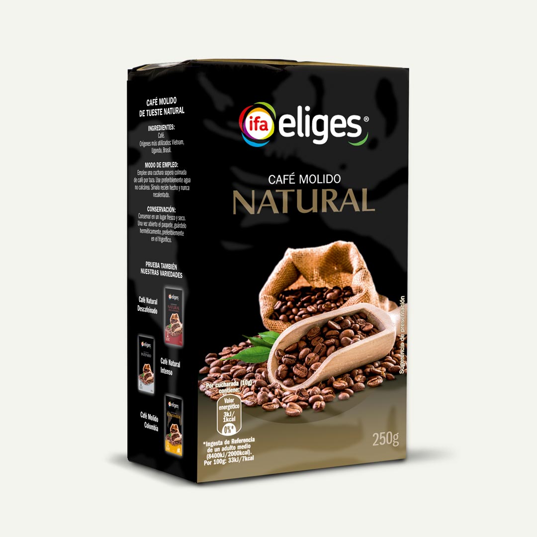 CAFÉ MOLIDO NATURAL BLEND 40/60 IFA-ELIGES 250G