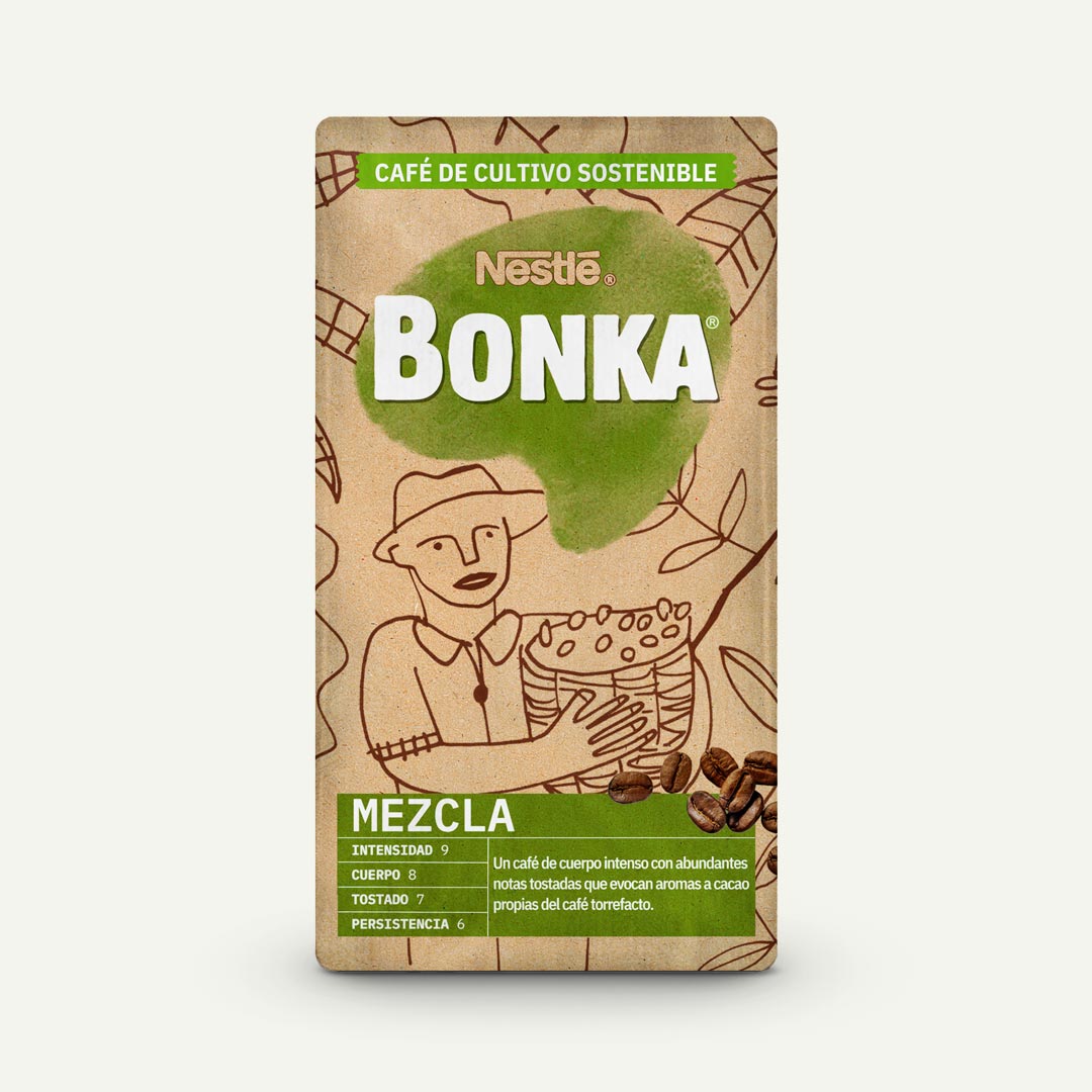 CAFÉ MOLIDO MEZCLA BONKA 250G