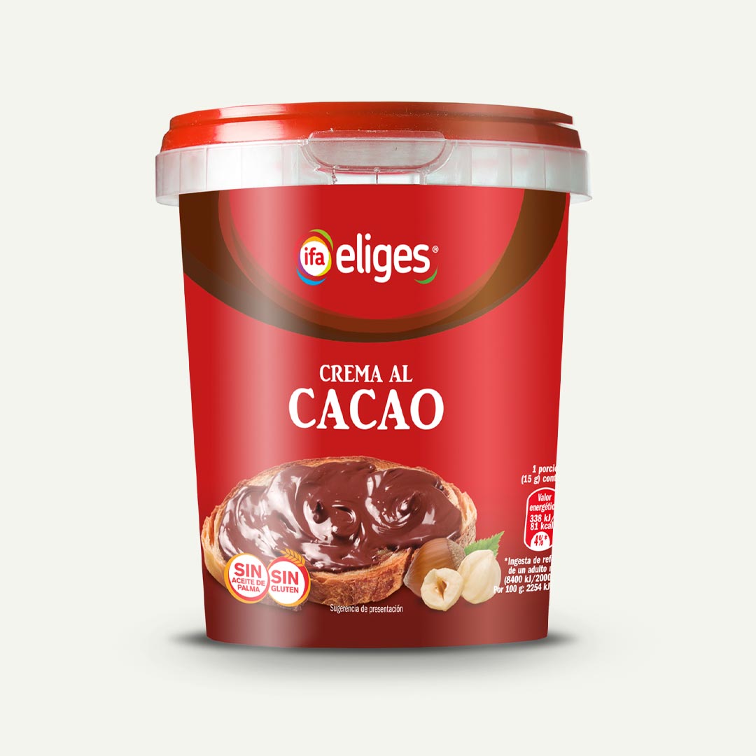 CREMA AL CACAO 1 SABOR IFA-ELIGES 500G