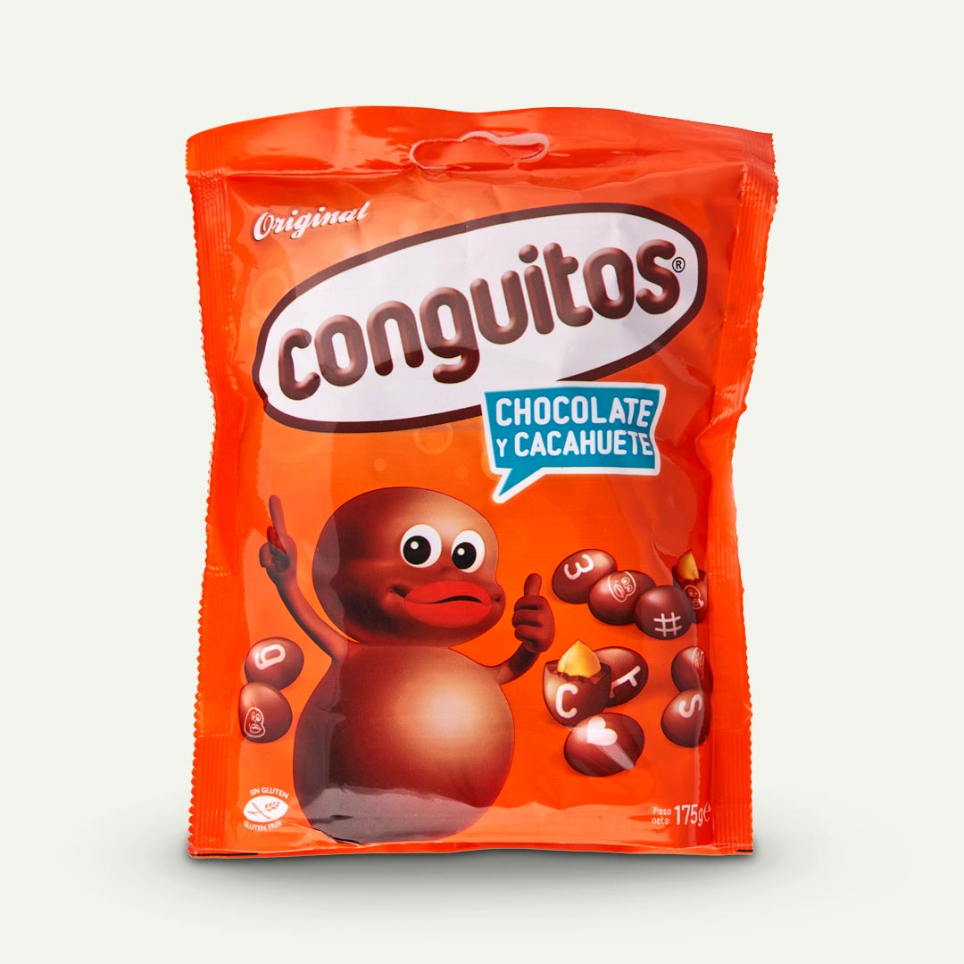 CACAHUETE TOSTADO CHOLATETE CONGUITOS PACK 175G