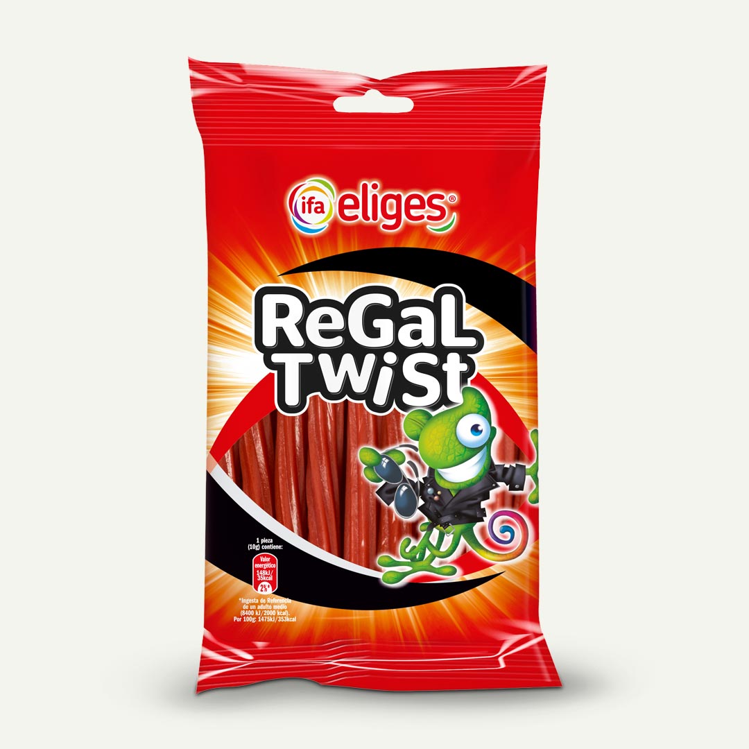 REGALIZ TORCIDA FRESA IFA-ELIGES 150G