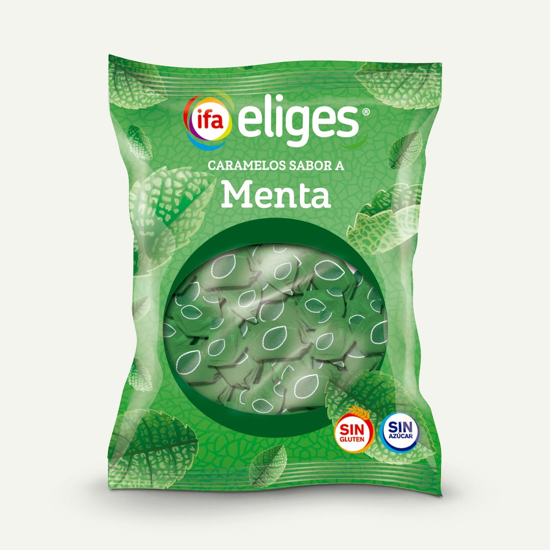 CARAMELOS MENTA IFA-ELIGES SIN AZÚCAR 70G