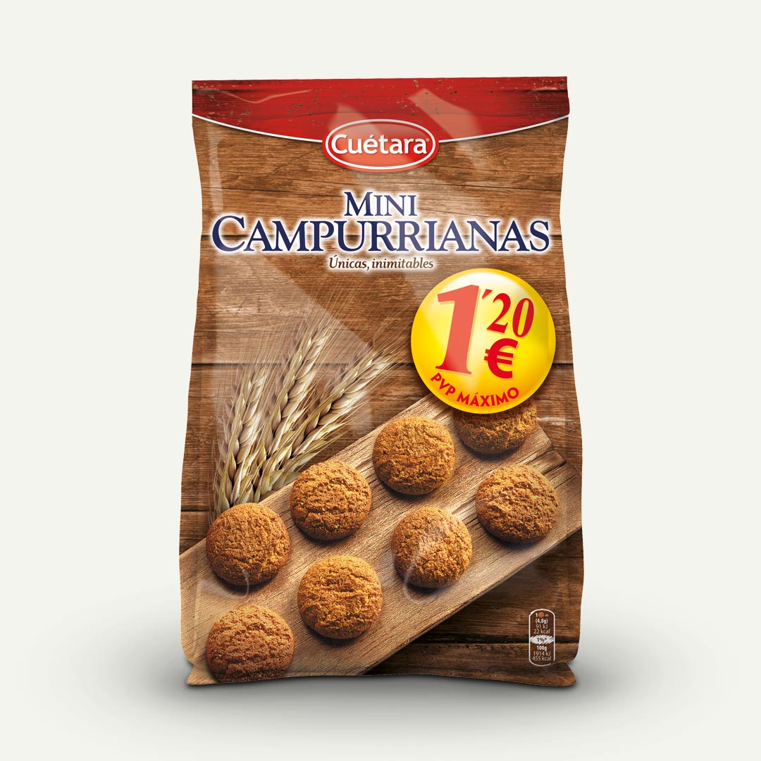 MINI CAMPURRIANAS 1,20€ CUETARA 280G