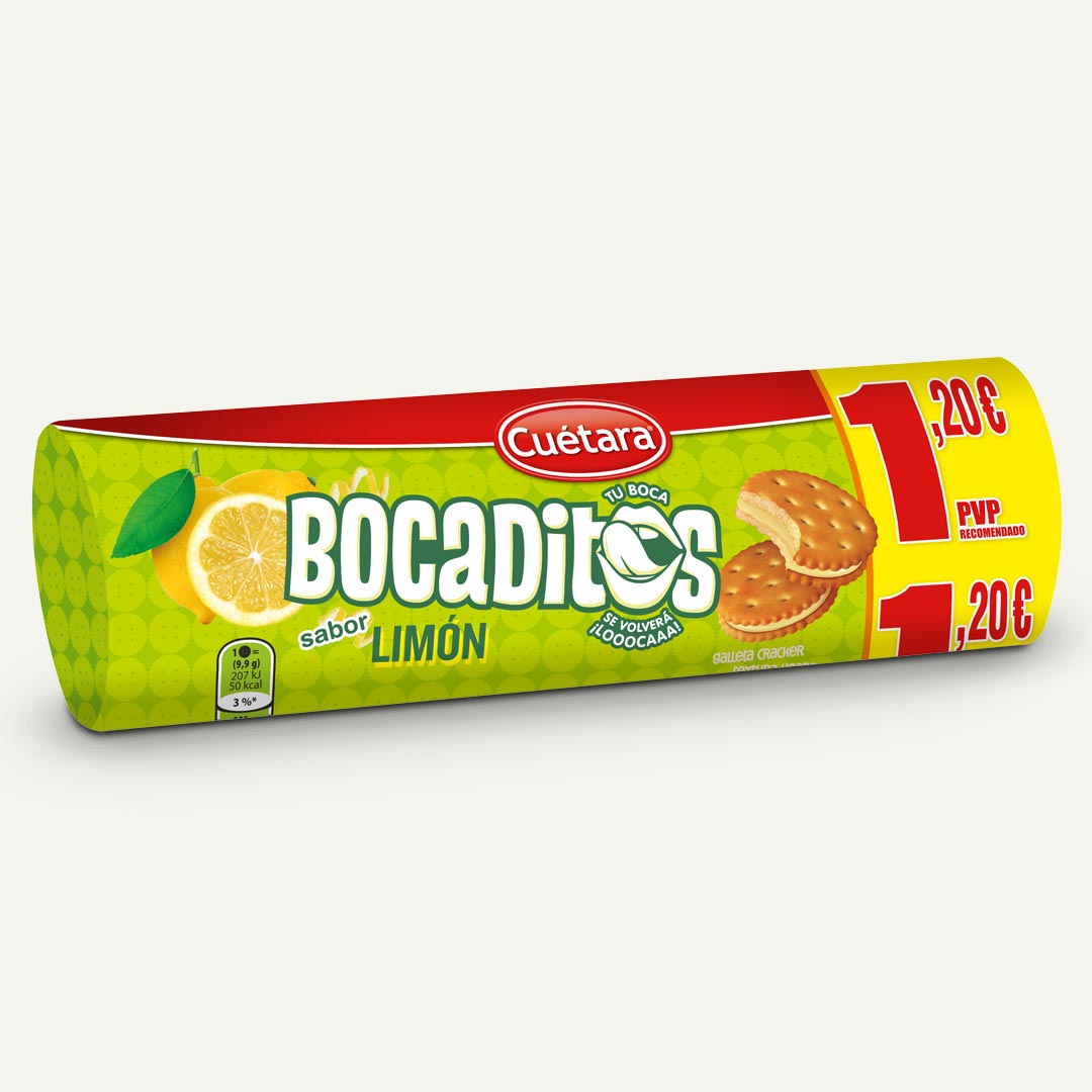 BOCADITOS RELLENOS 1,20€ CUETARA 150G