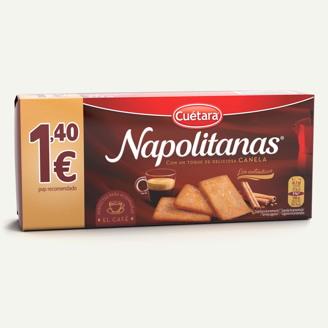 NAPOLITANAS 1,40€ CUETARA 213G