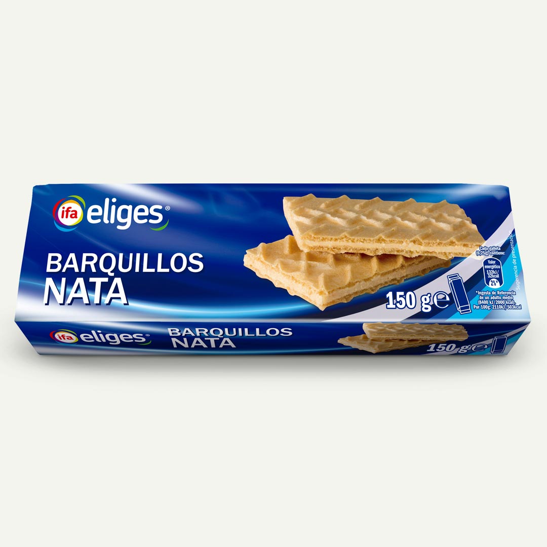GALLETA BARQUILLO NATA IFA  ELIGES 150G