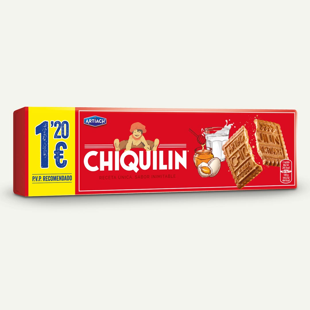 GALLETA CHIQUILIN 1,20€ ARTIACH 175G
