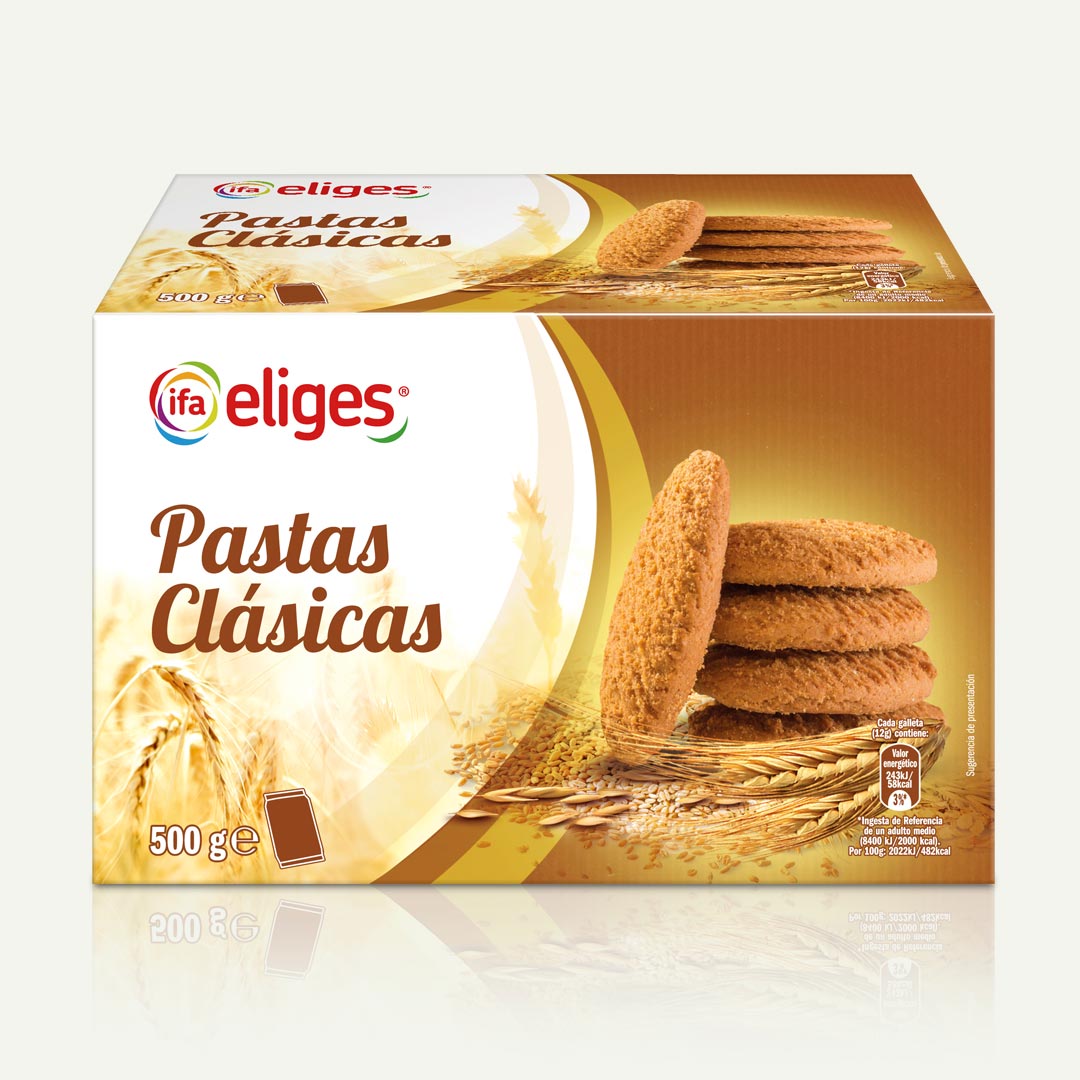 GALLETA PASTA CLASICA IFA ELIGES 500G