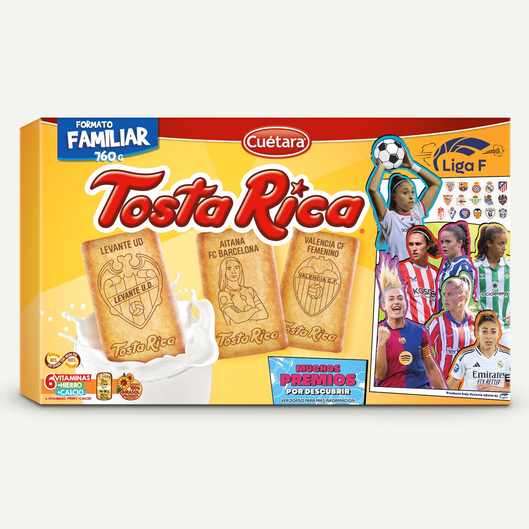 GALLETA TOSTA RICA CUETARA 760G