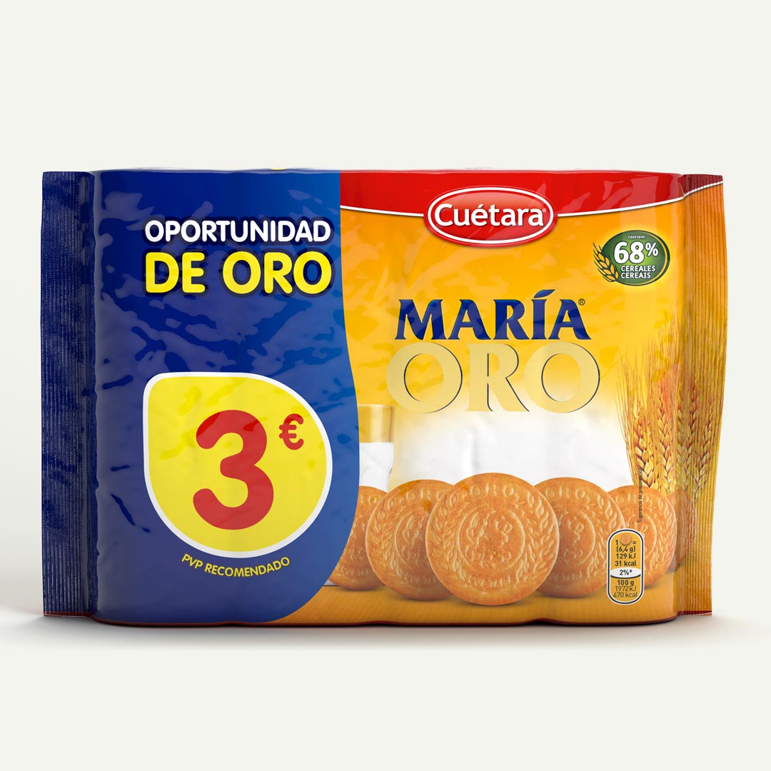 GALLETA MARIA ORO 3€ CUETARA 225G P-4