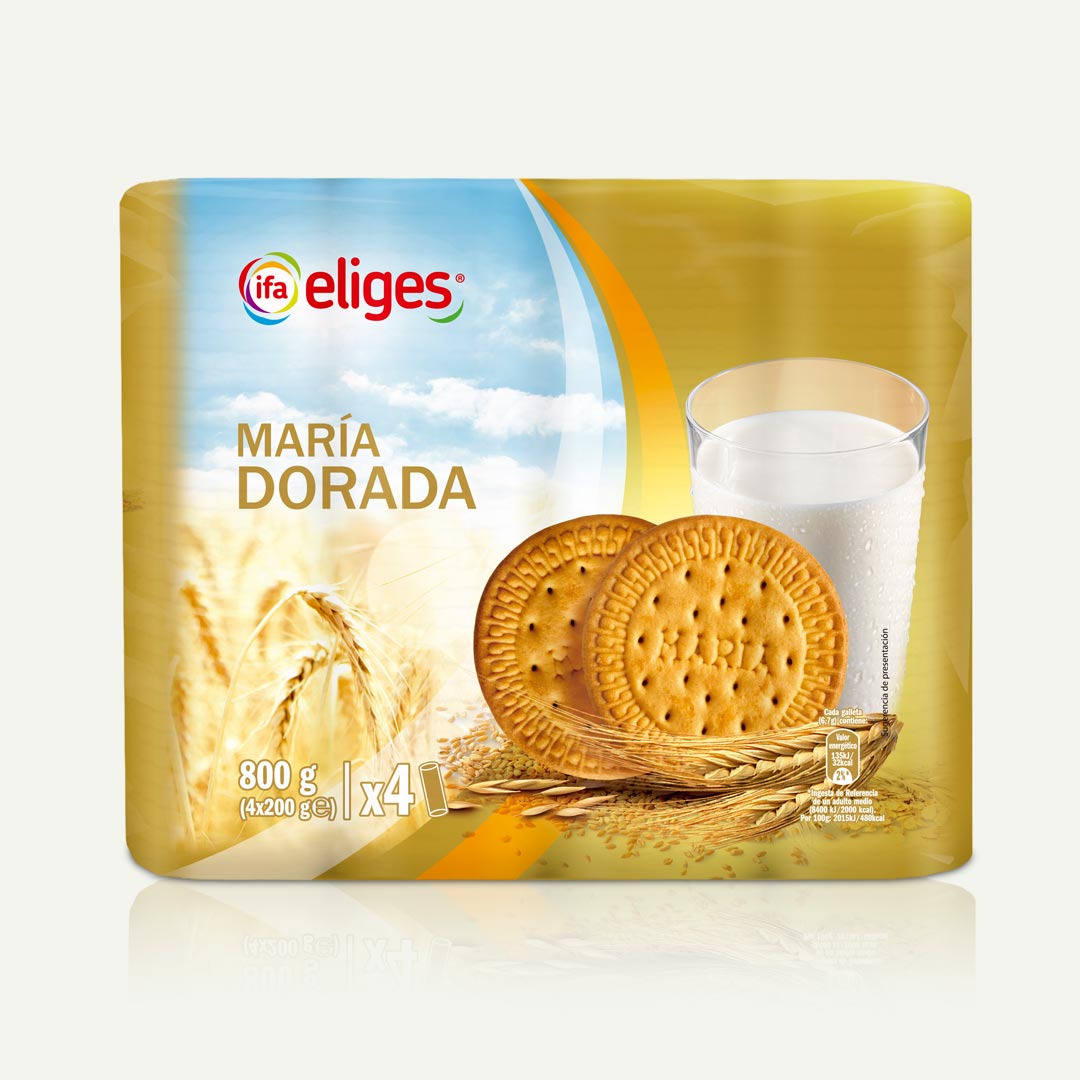 GALLETA MARIA DORADA IFA ELIGES 200G P-4