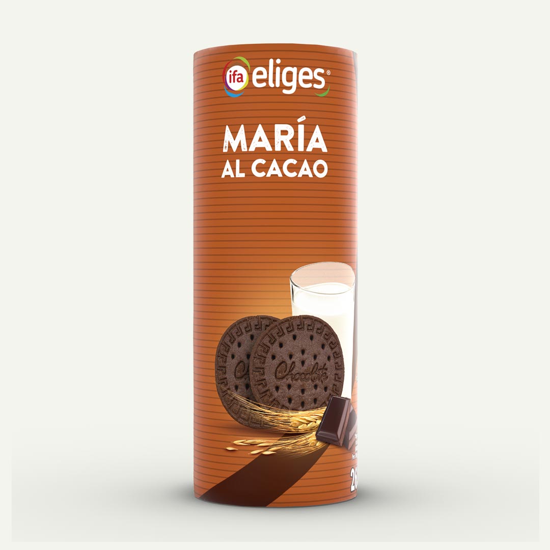 GALLETA MARIA AL CACAO IFA ELIGES 265G