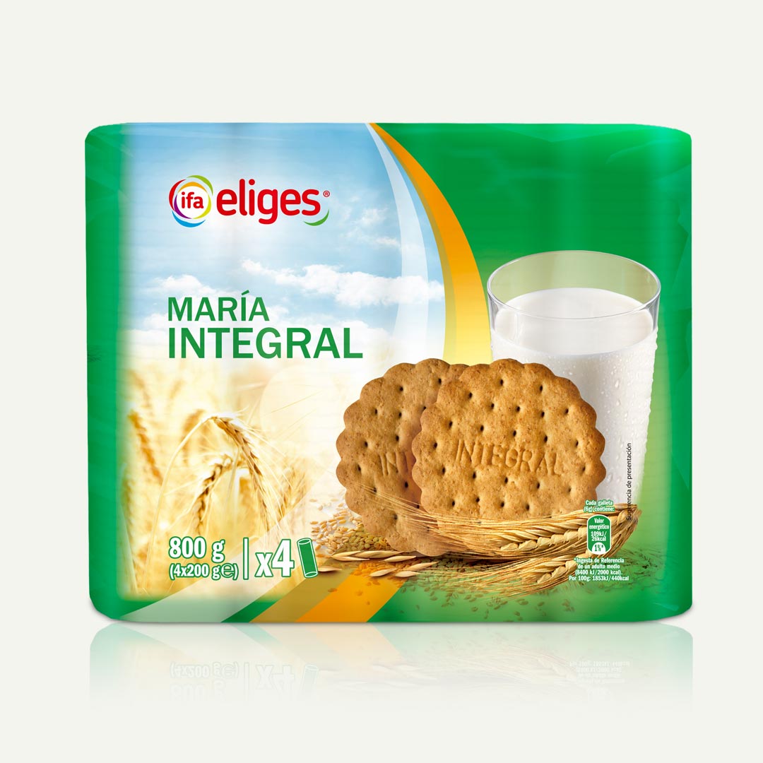 GALLETA MARIA INTEGRAL IFA ELIGES 200G P-4