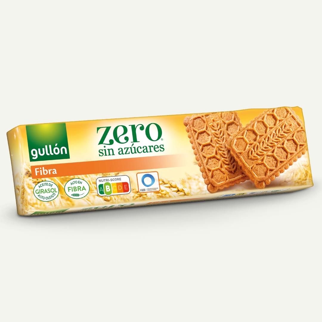 GALLETA FIBRA SIN AZUCARES GULLON ZERO 170G