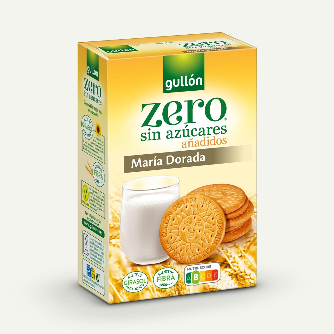 GALLETA MARIA DORADA SIN AZUCARES GULLON ZERO 400G