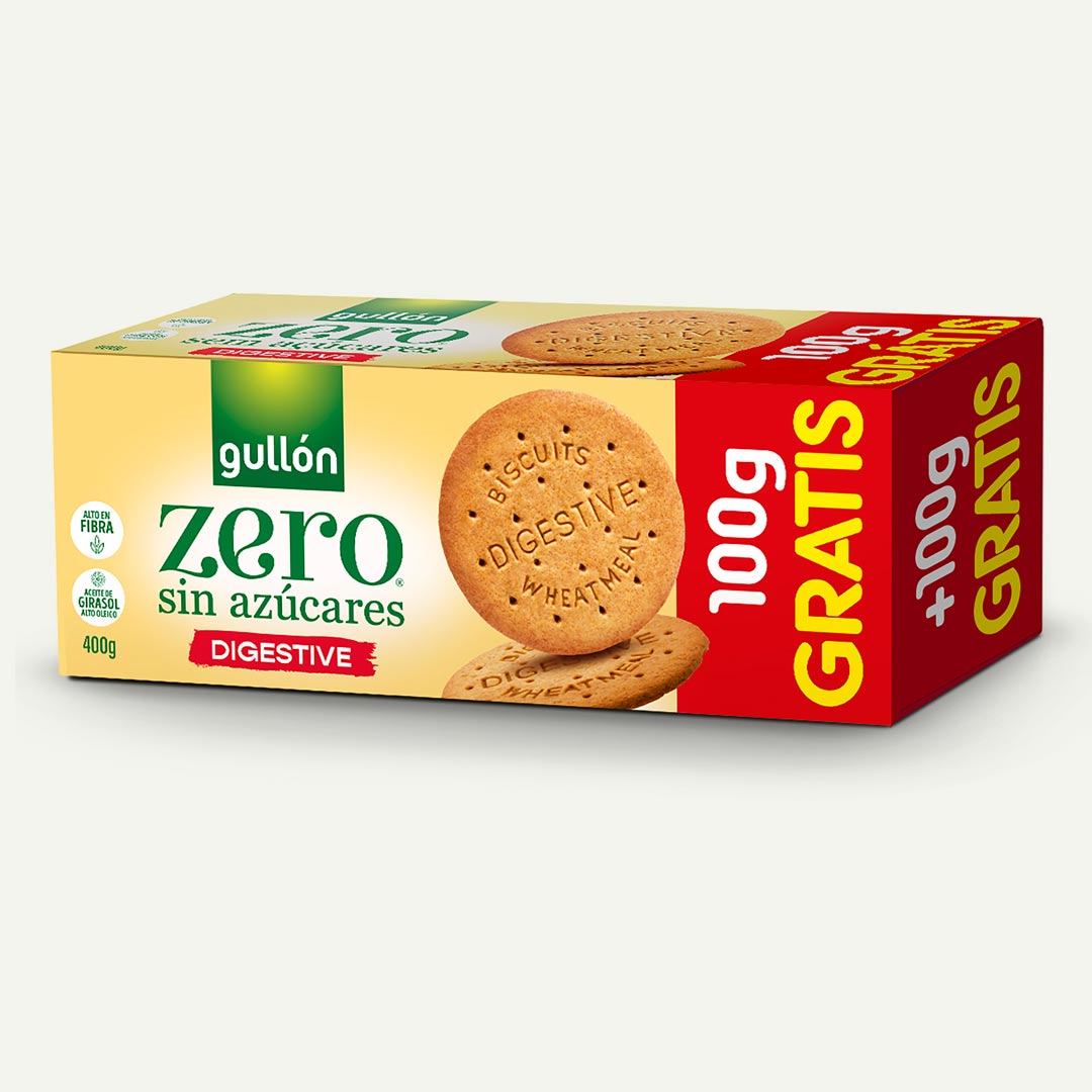 GALLETA SIN AZUCARES DIGESTIVE GULLON ZERO 400G