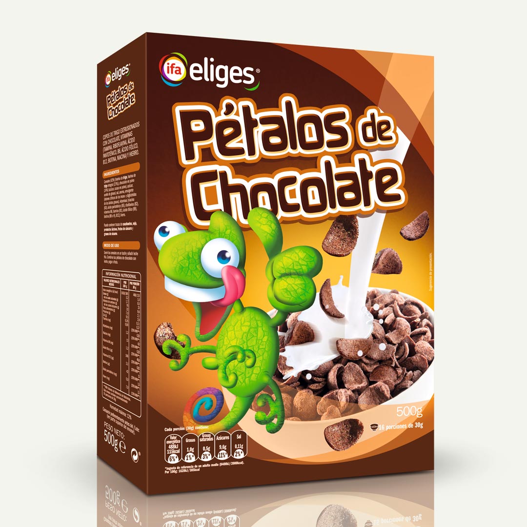 CEREALES PETALOS DE CHOCOLATE IFA ELIGES 500G