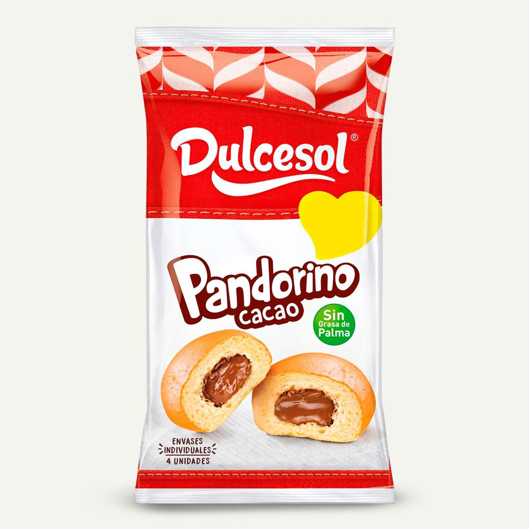 PANDORINO CACAO DULCESOL 45G 3U