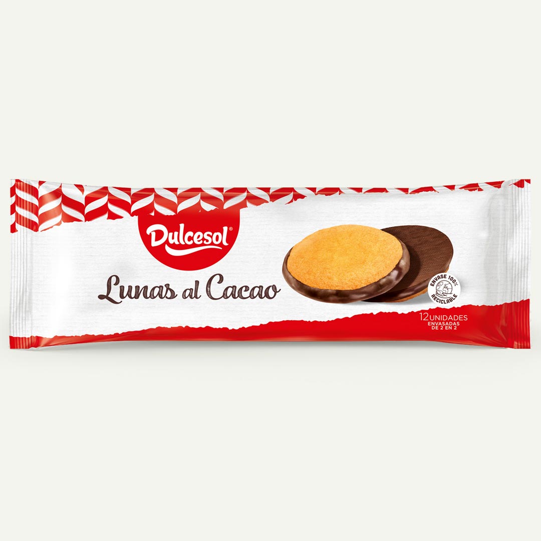 LUNAS CACAO DULCESOL 58G 6U