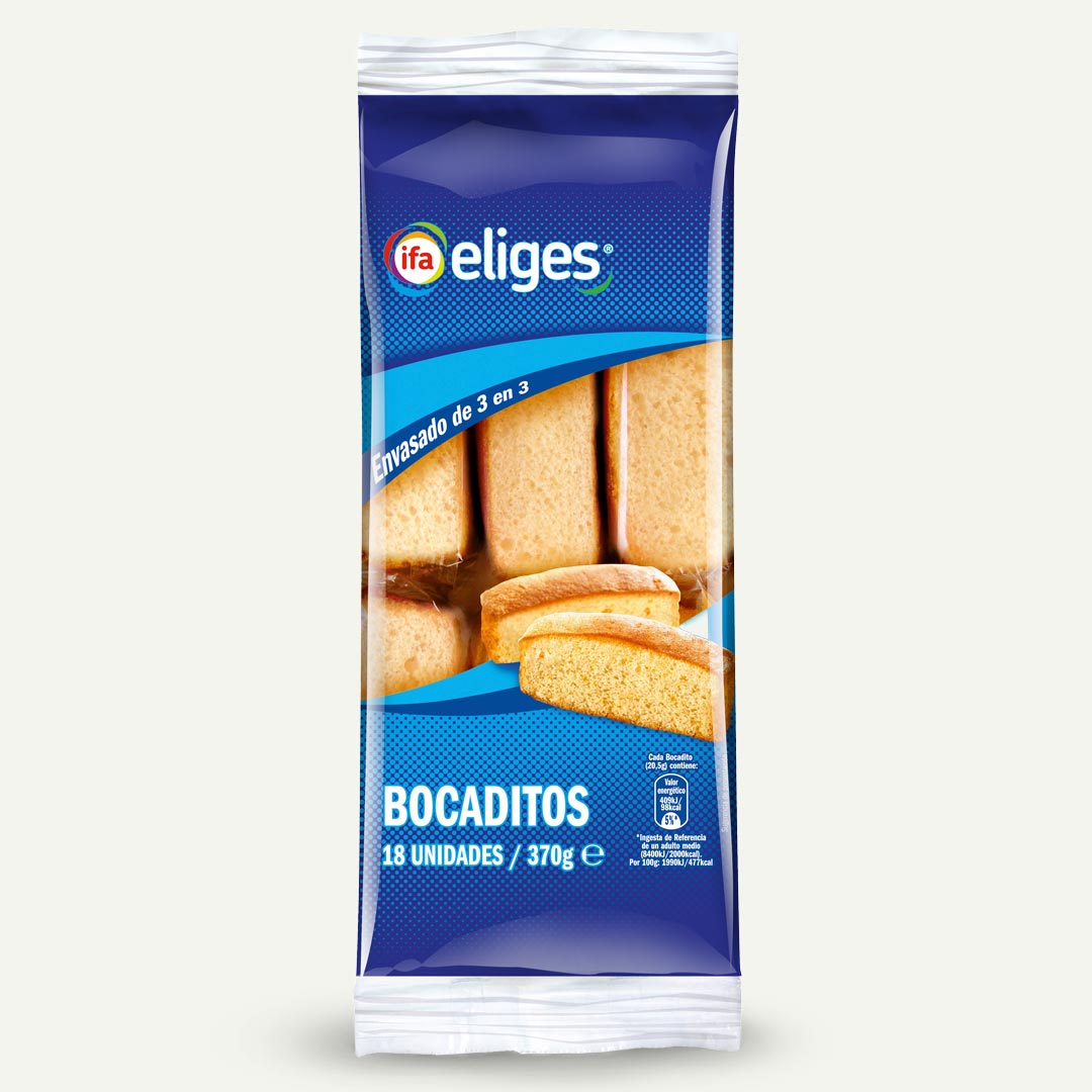 BOCADITOS IFA ELIGES 370G 18U