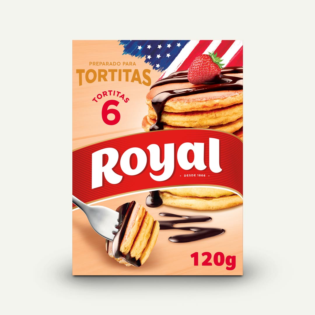 PREPARADO PARA TORTITAS 6 UNIDADES ROYAL 120G