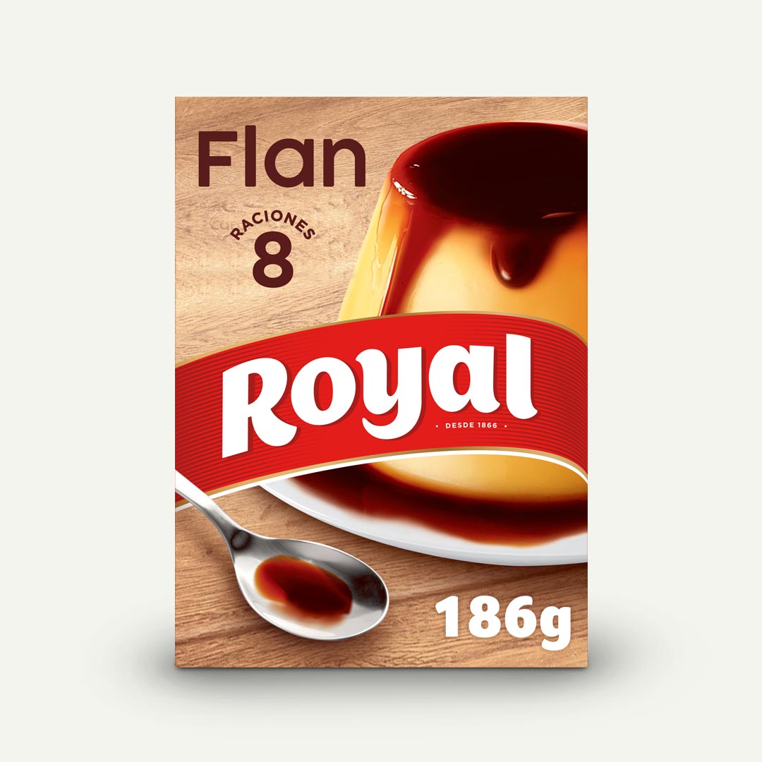 PREPARADO FLAN ROYAL 186G 8 SOBRES