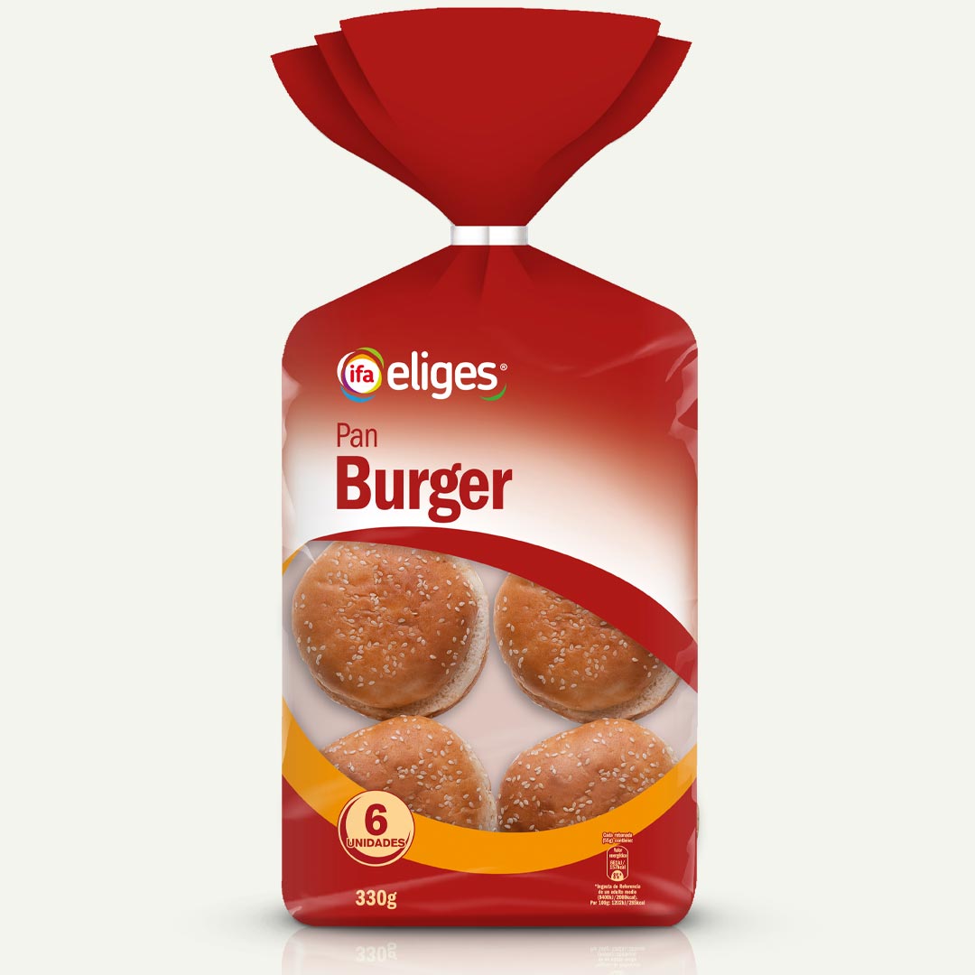 PAN BURGUER IFA-ELIGES 50G 6U