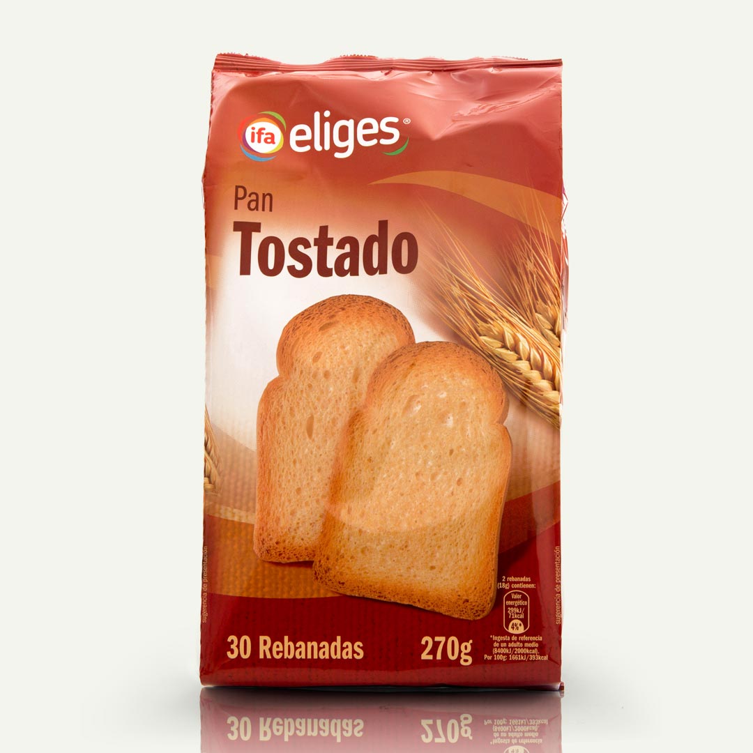 PAN TOSTADO IFA-ELIGES 270G 30U