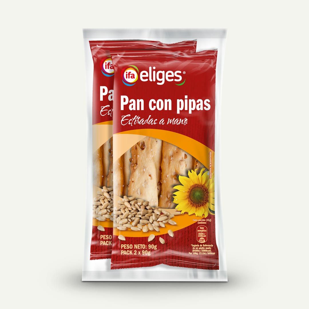 PAN CON PIPAS IFA-ELIGES P-2 90G