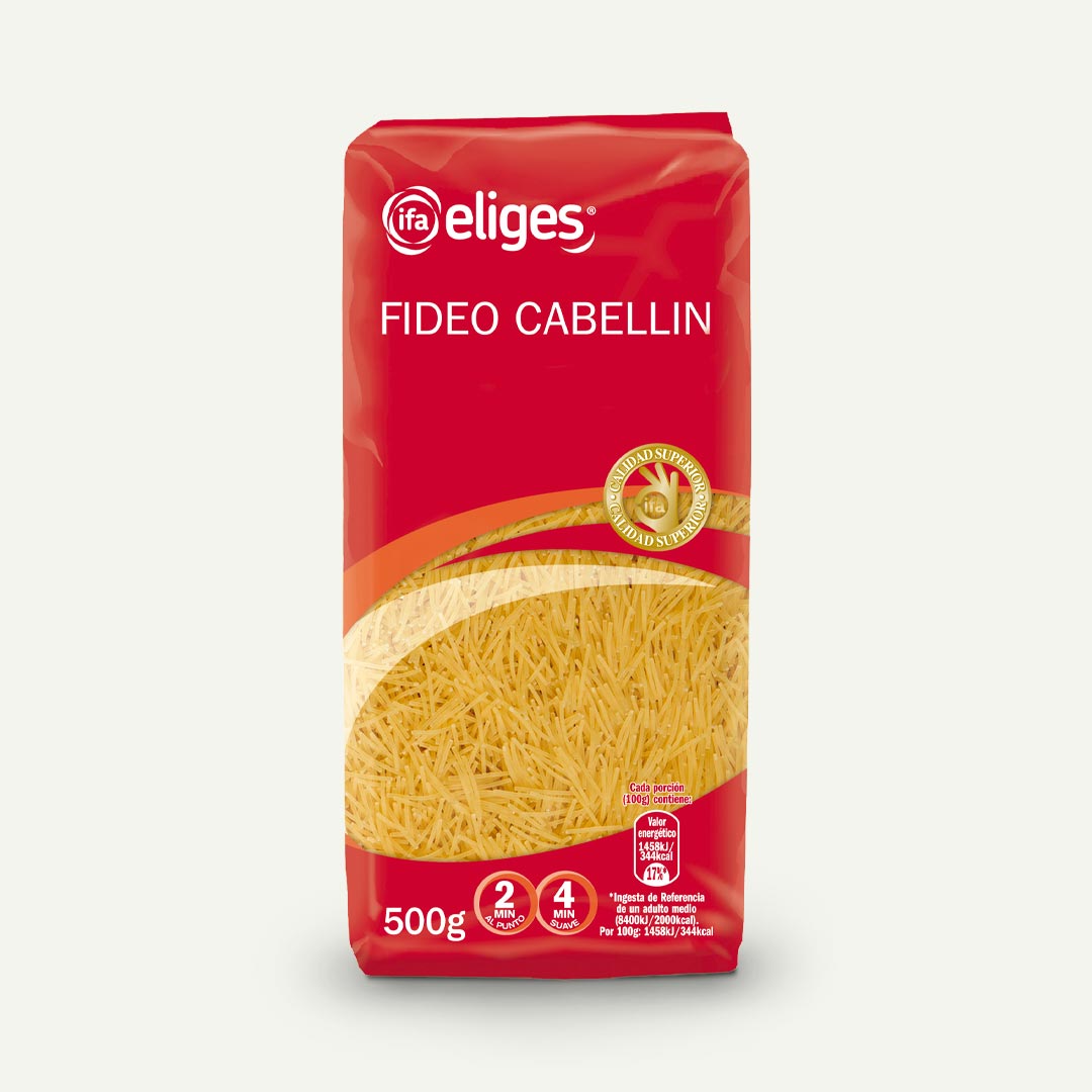 FIDEO CABELLIN PASTA IFA-ELIGES 500G
