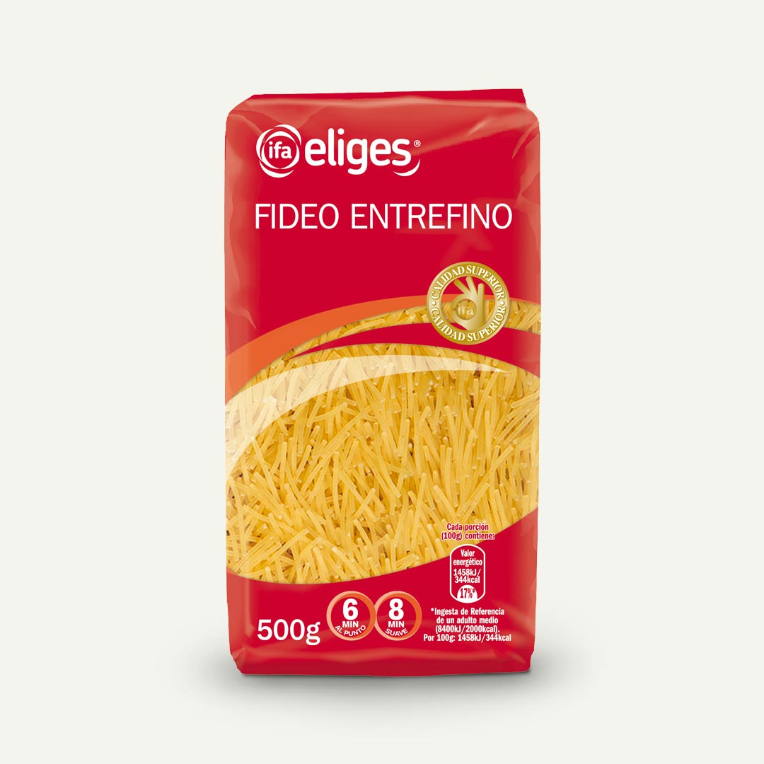 FIDEO ENTREFINO PASTA IFA-ELIGES 500G