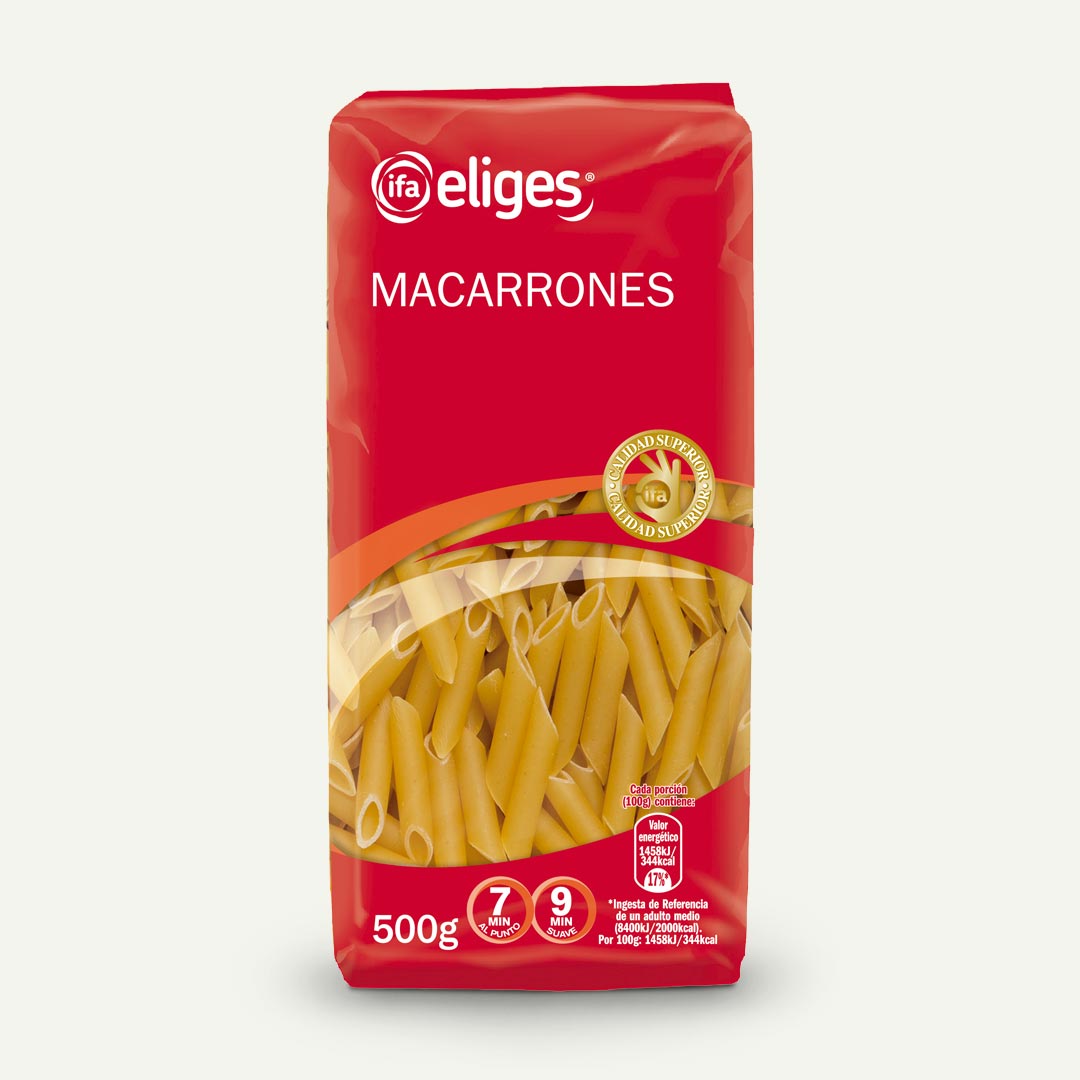 MACARRÓN PASTA IFA-ELIGES 500G