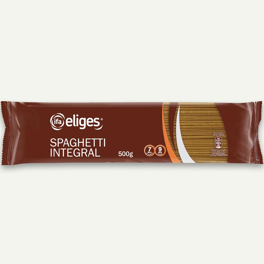 SPAGUETTI PASTA INTEGRAL IFA-ELIGES 500G