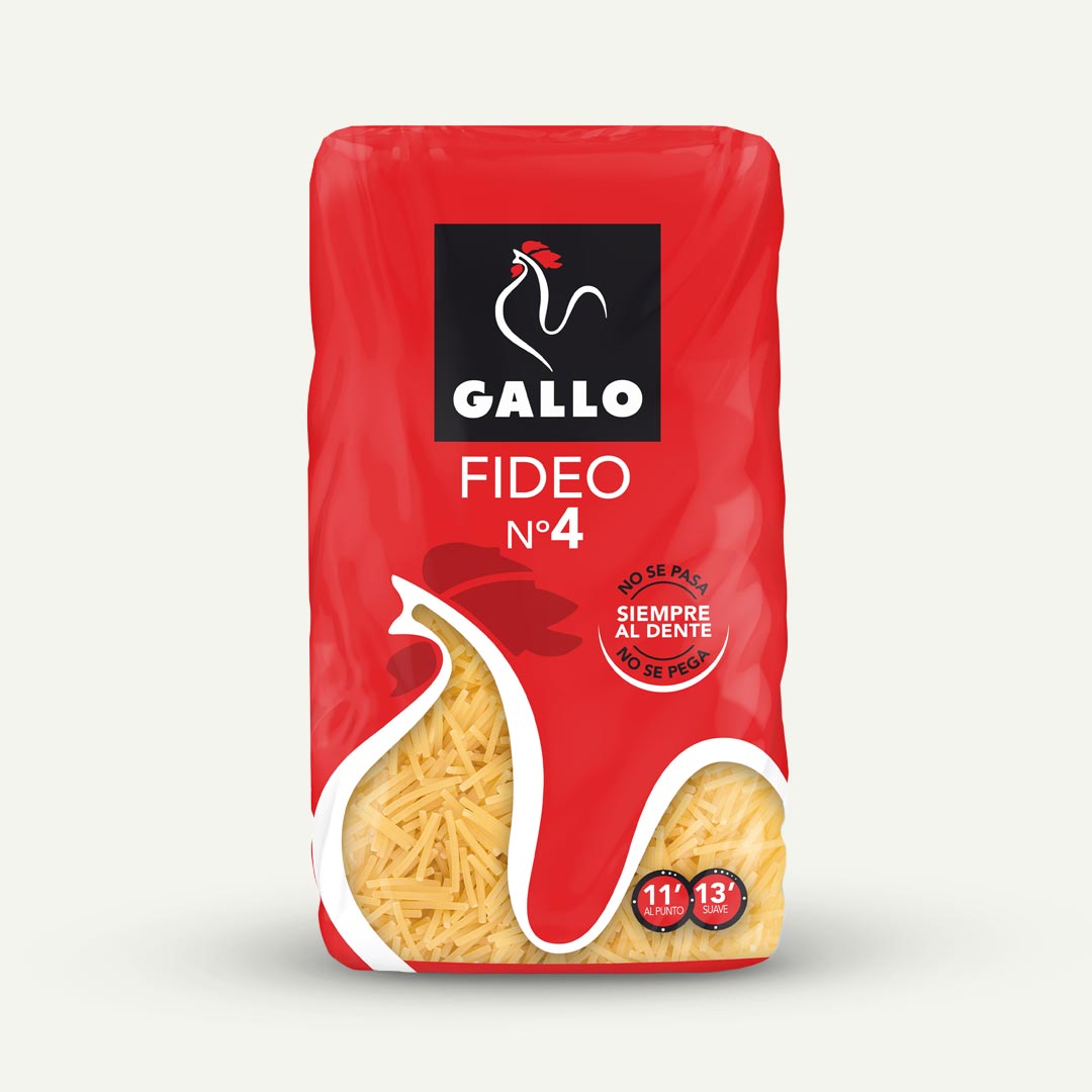 FIDEO Nº4 GALLO 450G