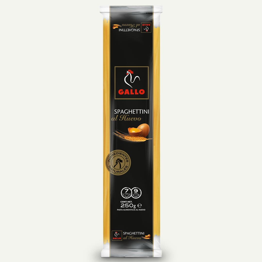 SPAGHETTINI AL HUEVO GALLO 250G
