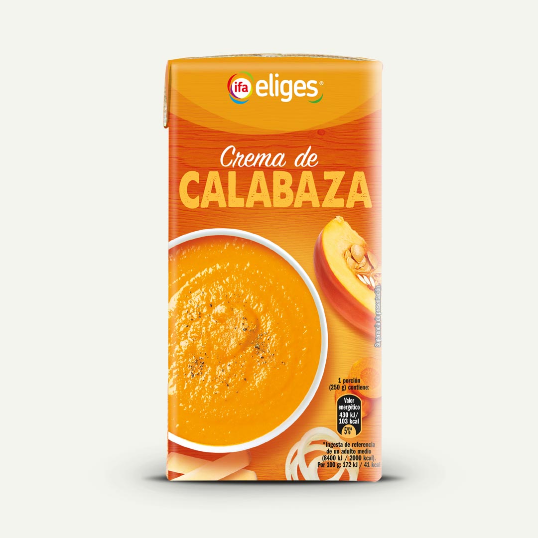 CREMA DE CALABAZA IFA-ELIGES 500ML