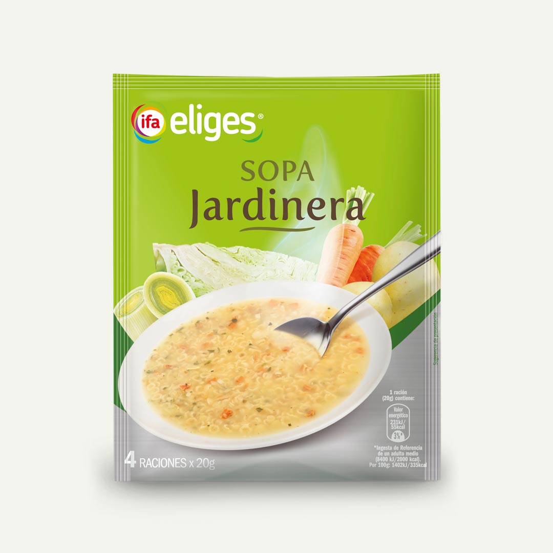 SOPA JARDINERA IFA-ELIGES SOBRE 80G