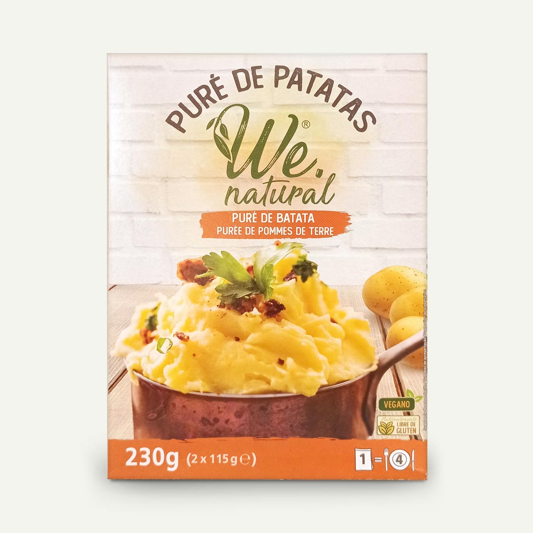 PURE DE PATATAS NATURAL WE 115G 2U