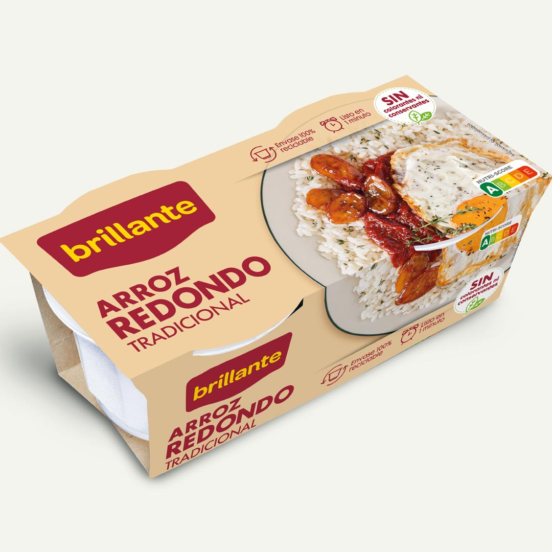 ARROZ REDONDO VASITOS BRILLANTE 125G P-2