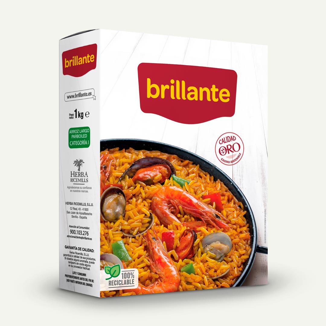 ARROZ VAPORIZADO CAJA BRILLANTE 1KG