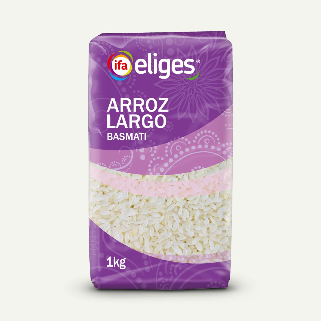ARROZ LARGO BASMATI IFA-ELIGES 1KG