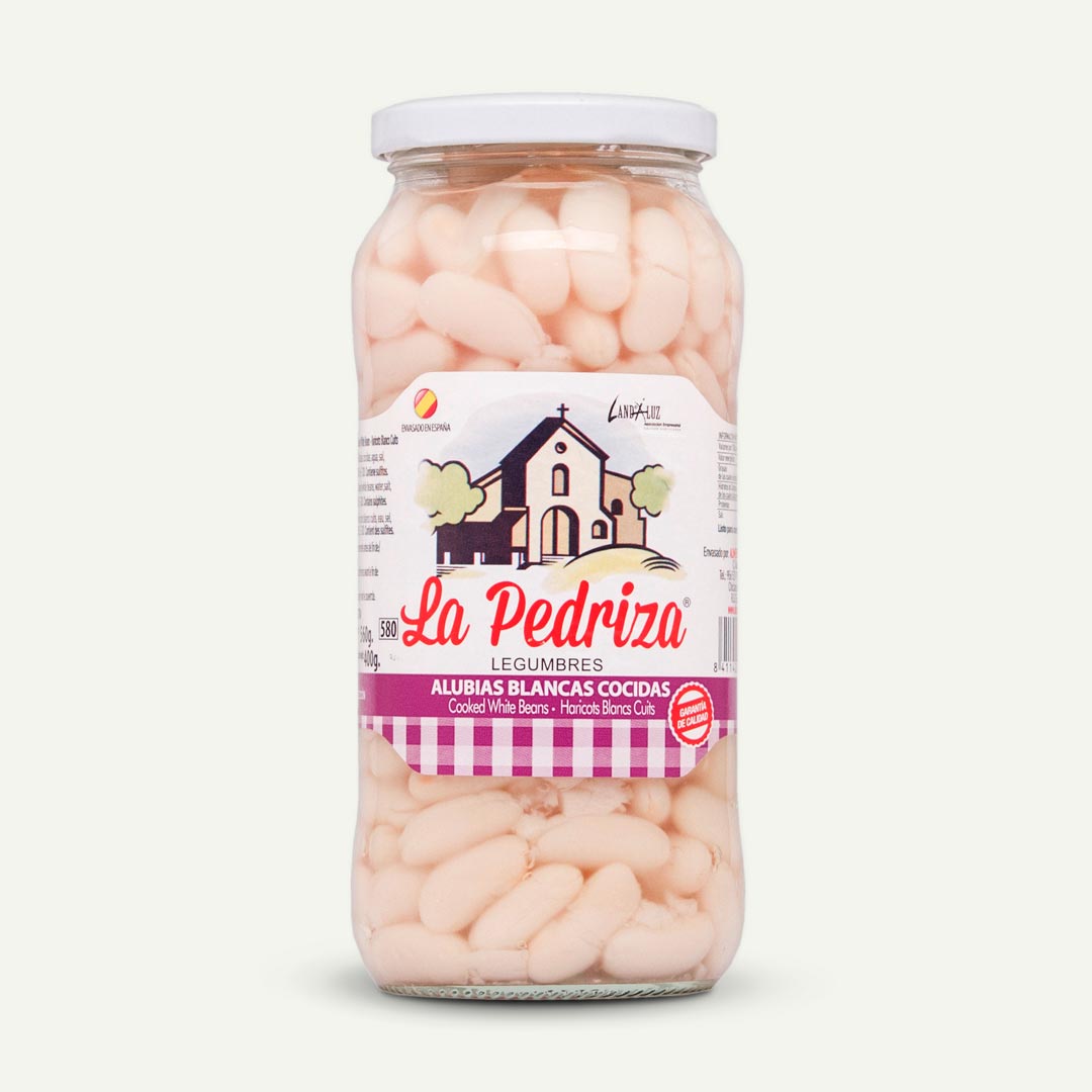 ALUBIA COCIDA LA PEDRIZA TARRO 400G